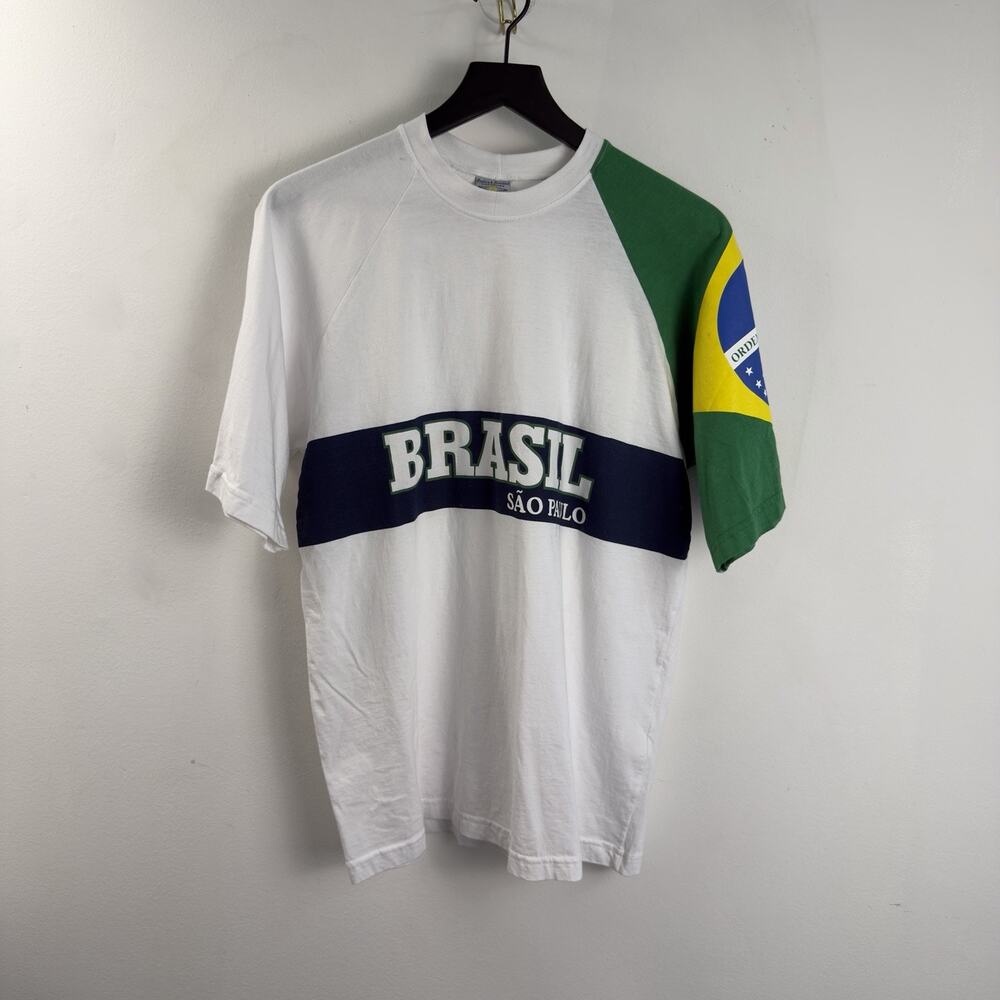Vintage Brazil Sao Paulo World Cup Team T-shirt